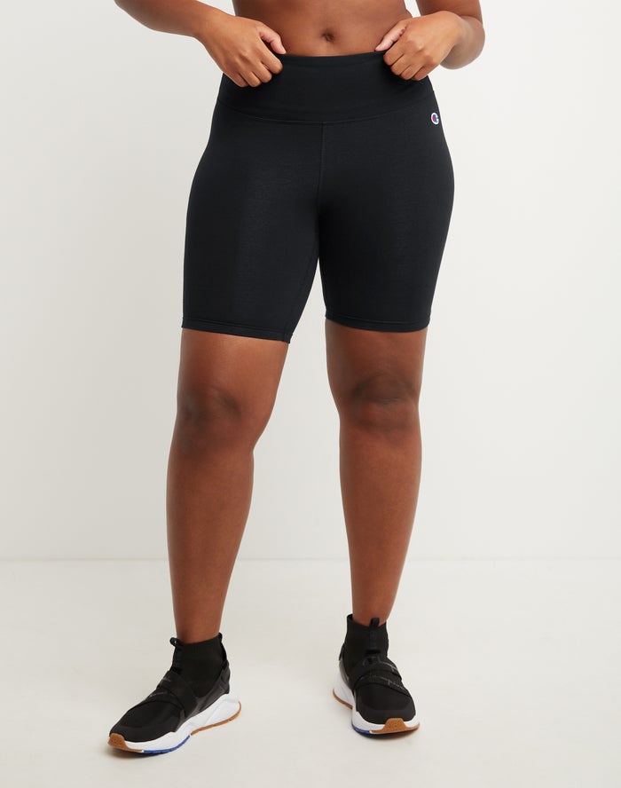 Champion Dame Shorts Sort - Everyday Bike 7 - Danmark IYS-762590